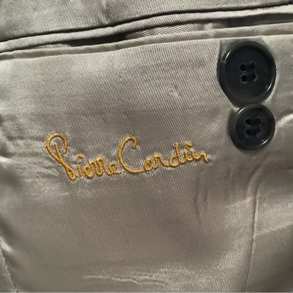 Vintage PIERRE CARDIN Grey Tweed Blazer - Picture 9 of 16